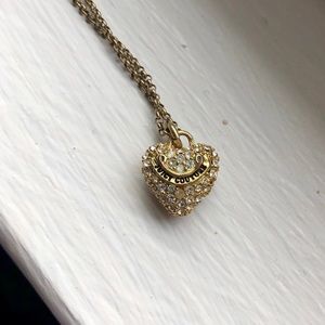 Juicy Couture heart necklace